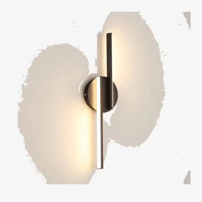 The Range GOECO Wall Light Black Indoor 16 W Modern LED Wall Lamp  3000K Warm Light - Black
