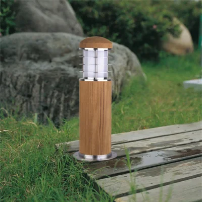 The Range Poole Bollard Light  Brown - Brown