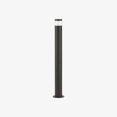 The Range Nura Outdoor Bollard Post - Black