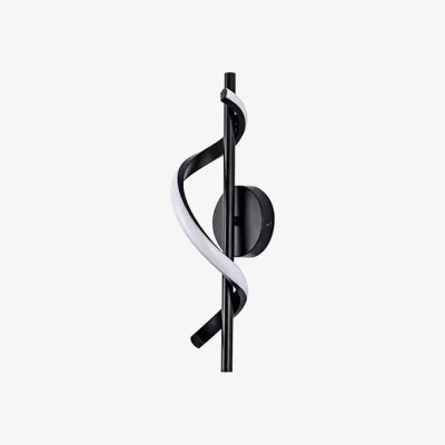 The Range Wall Light Black Sconce Swival - Black