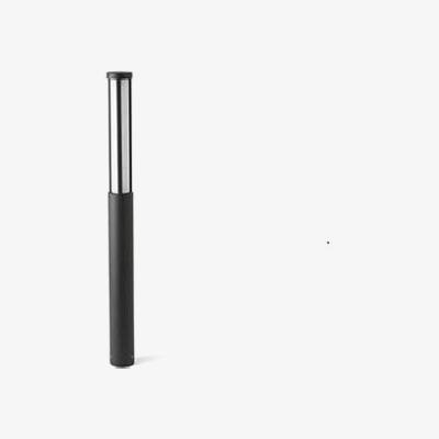 The Range Logar LED Outdoor Tall Bollard Light - Dark Grey