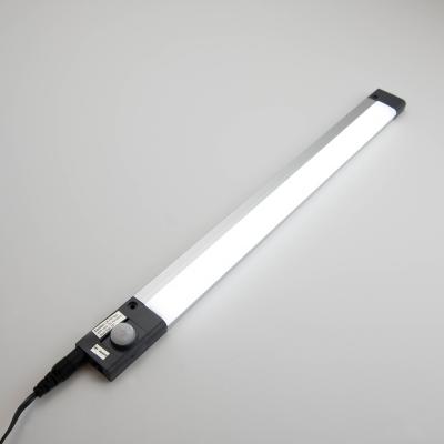 The Range LED Cool White PIR Bar Light 34cm - White