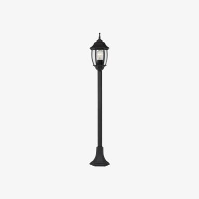 The Range Tireno Classic Bollard Lamp post Outdoor Black IP44 - Black