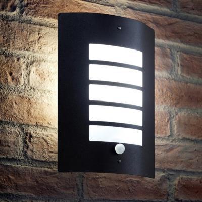 The Range Dusk Till Dawn Photocell Wall Light - Black