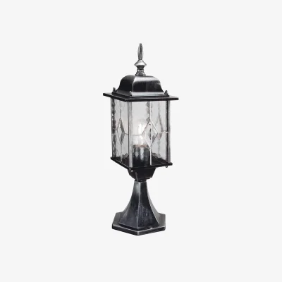 The Range Wexford Pedestal Light Black - Black