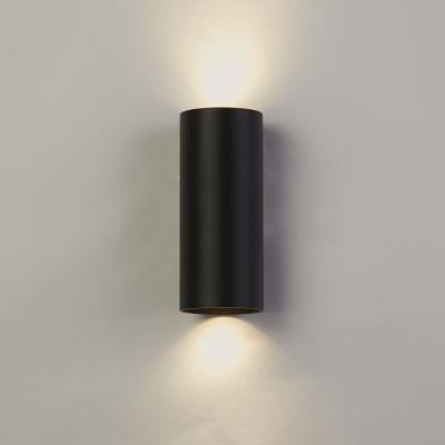 The Range Cyls Cylinder Up and Down Wall Light - Black