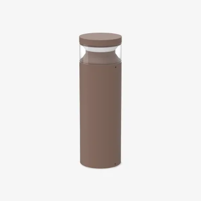 The Range Ideal Lux Lighting Boeing Bollard Light Brown A - Brown