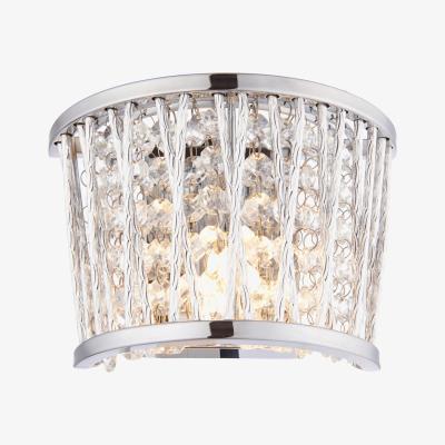 The Range Sophia 1 Light Wall Chrome Crystal (K5) Detail G9 - Chrome Plate