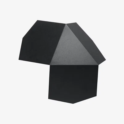 The Range Wall lamp TRE black - black
