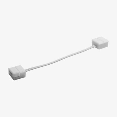 The Range 4 Pin L Shaped Strip Light Connector - White