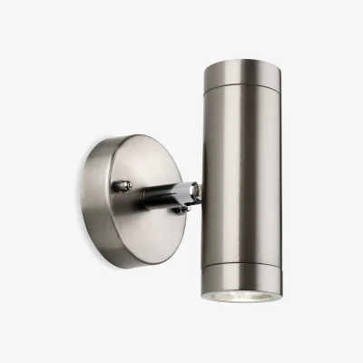 The Range Sprint LED 1 Light Outdoor Wall Light Stainless Steel IP44 - Stainless Steel