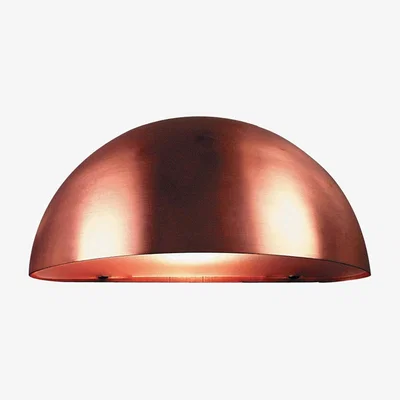 The Range Scorpius Maxi Outdoor Down Wall Lamp Copper E27 IP33 - Copper