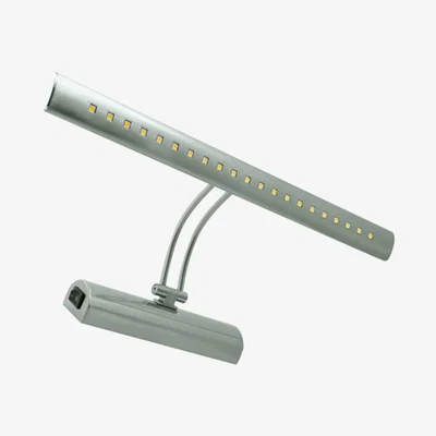 The Range CGC KAT LED Satin Nickel Wall Light With Switch - satin nickel