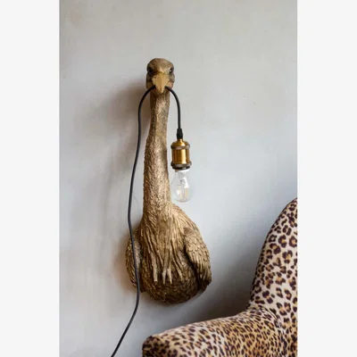 Rockett St George Gold Heron Wall Light
