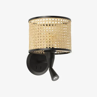 The Range Mambo Reading Light Wall Light Black E27 - Black