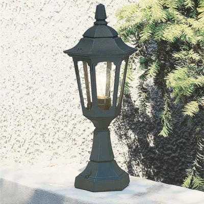 The Range Parish Pedestal Light Black - Black