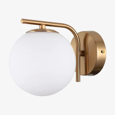 The Range Italux Lighting Modern Wall Light Gold - Gold