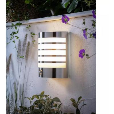 The Range Home Wall Lamp LED Light Warm White Modern Wall Light Sensor - Silver