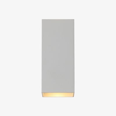 The Range London Square Up and Down Wall Light - White