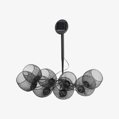 The Range EGLO Z_Solar Black Steel Mesh LED String Lights - Black
