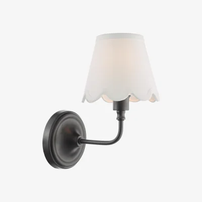 The Range Padme Wall Light Matt Black Bracket Only