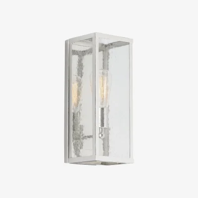 The Range Harrow Wall Light Nickel - Nickel