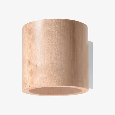 The Range Wall lamp ORBIS natural wood - natural wood / Wood