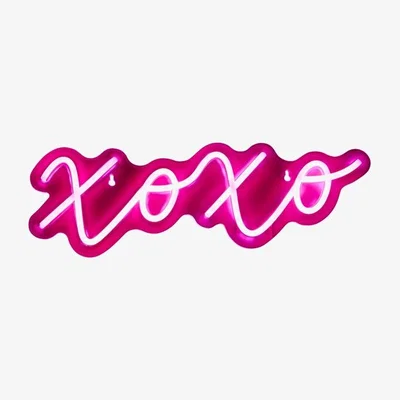 The Range XOXO Neon Sign  - Pink
