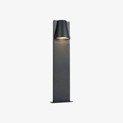 The Range Liam Modern Bollard Light Outdoor Anthracite IP44 - Anthracite