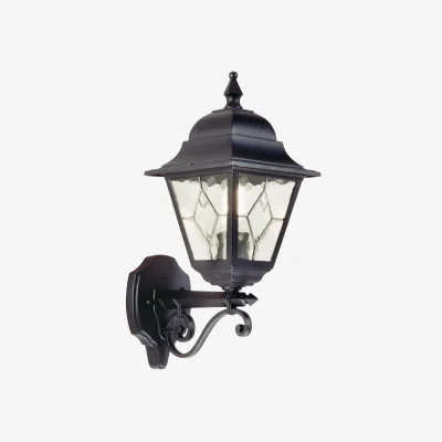 The Range Elstead Lighting Norfolk Wall  Light Black A - Black