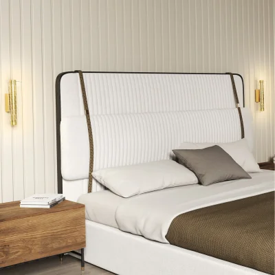 The Range HOMCOM Led Wall Lamp 2 Pack Modern Indoor Geometric Wall Light - Gold