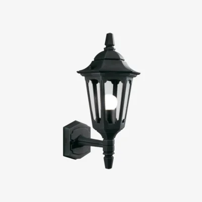 The Range Elstead Lighting Parish Wall  Light Black B - Black