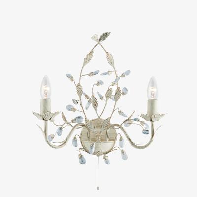 The Range Alamandite 2 Light Wall Light  - Cream