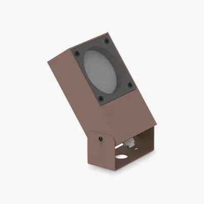 The Range Ideal Lux Lighting Sirio Wall  Light Brown - Brown