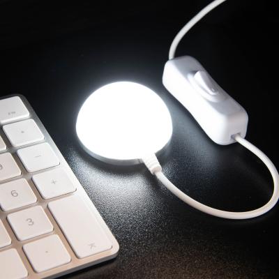 The Range Cool White Rechargable USB LED Light - White