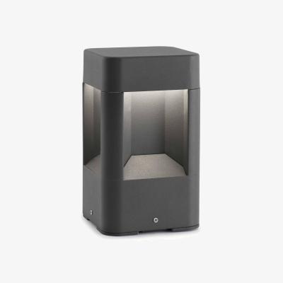 The Range Naya LED Outdoor Pedestal Light - Dark Grey