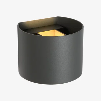 The Range Lucide Lighting Wall Light Grey - Grey