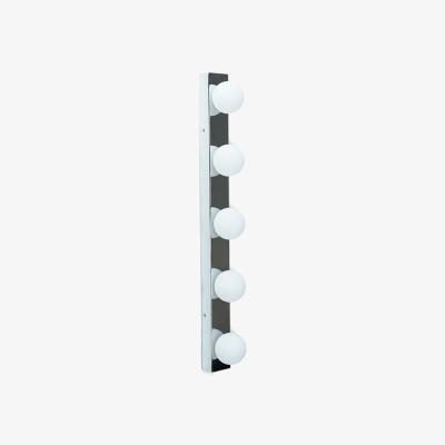The Range Chrome Hollywood IP44 Wired Wall Light  5 x 3W G9 6500k Bulb - Silver