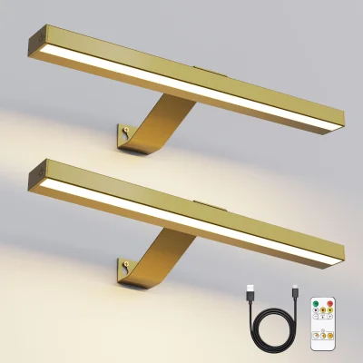 The Range Picture Lights - Gold