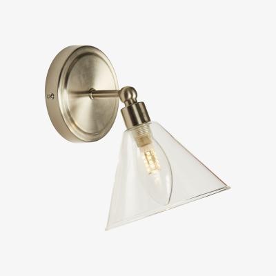 The Range Bathroom Satin Silver Wall Light  - Silver