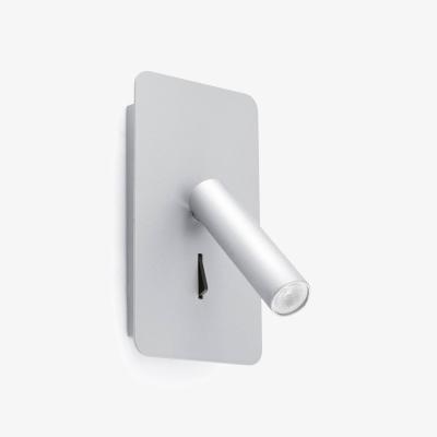 The Range Suau LED Indoor Wall Lamp - Silver / 14cm