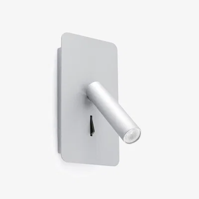 The Range Suau LED Indoor Wall Lamp - Silver / 14cm