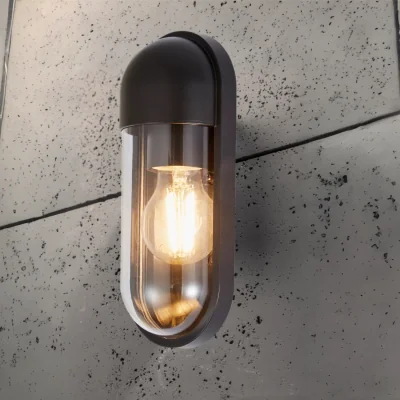 The Range CGC JASPER Bathroom Wall Light - Satin Brass, Opal Glass, G9, IP44 - Satin Brass