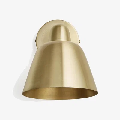 Soho Home Brass Geo Wall Light
