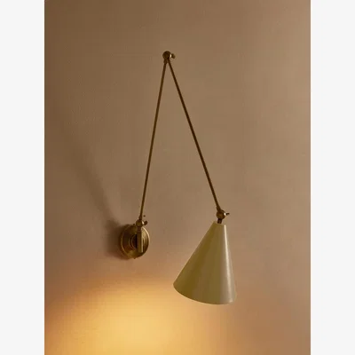 Soho Home Vincent Wall Light, Cream Shade