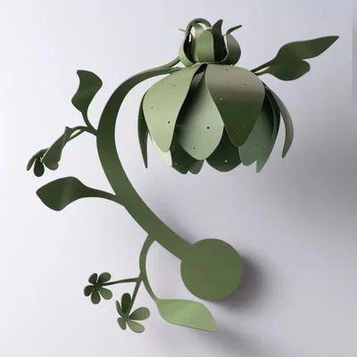 Tobias Oliver Porta Romana | Botanica Wall Light | Aloe with Peppermint