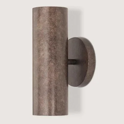 Tobias Oliver Porta Romana | Pillar Wall Light | Burnt Silver
