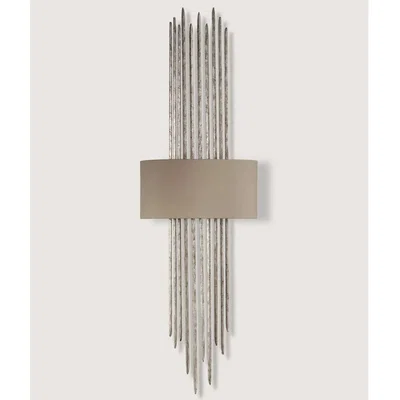 Tobias Oliver Porta Romana I Flynn Caged Wall Light | Decayed Silver