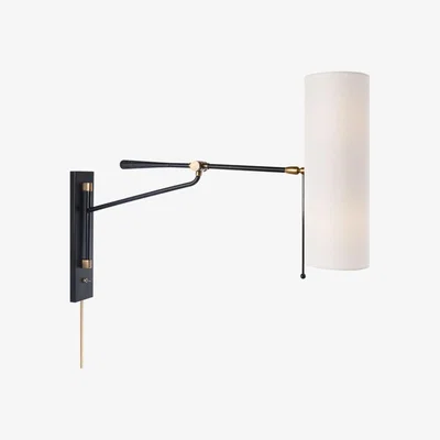 Tobias Oliver AERIN | Frankfort Wall Light | Black