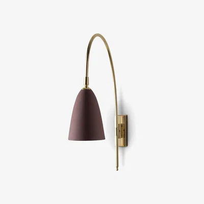 Tobias Oliver Porta Romana I Kingsley Wall Light I Brass With Bromine